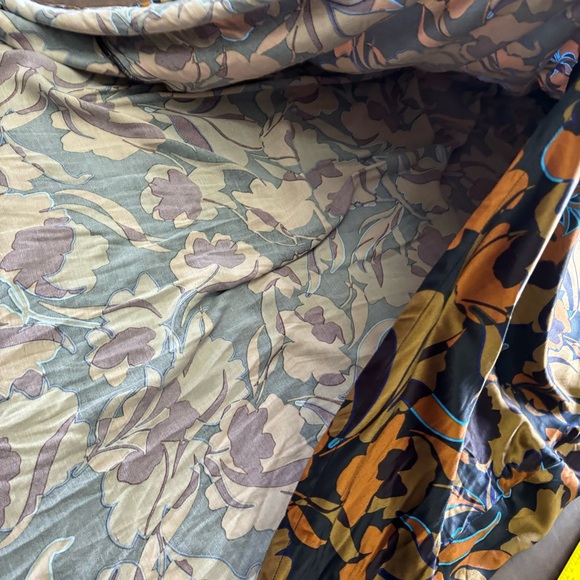 Shyanne hi low button front long sleeve ruffle cuff maxi dress XXL - Picture 7 of 16